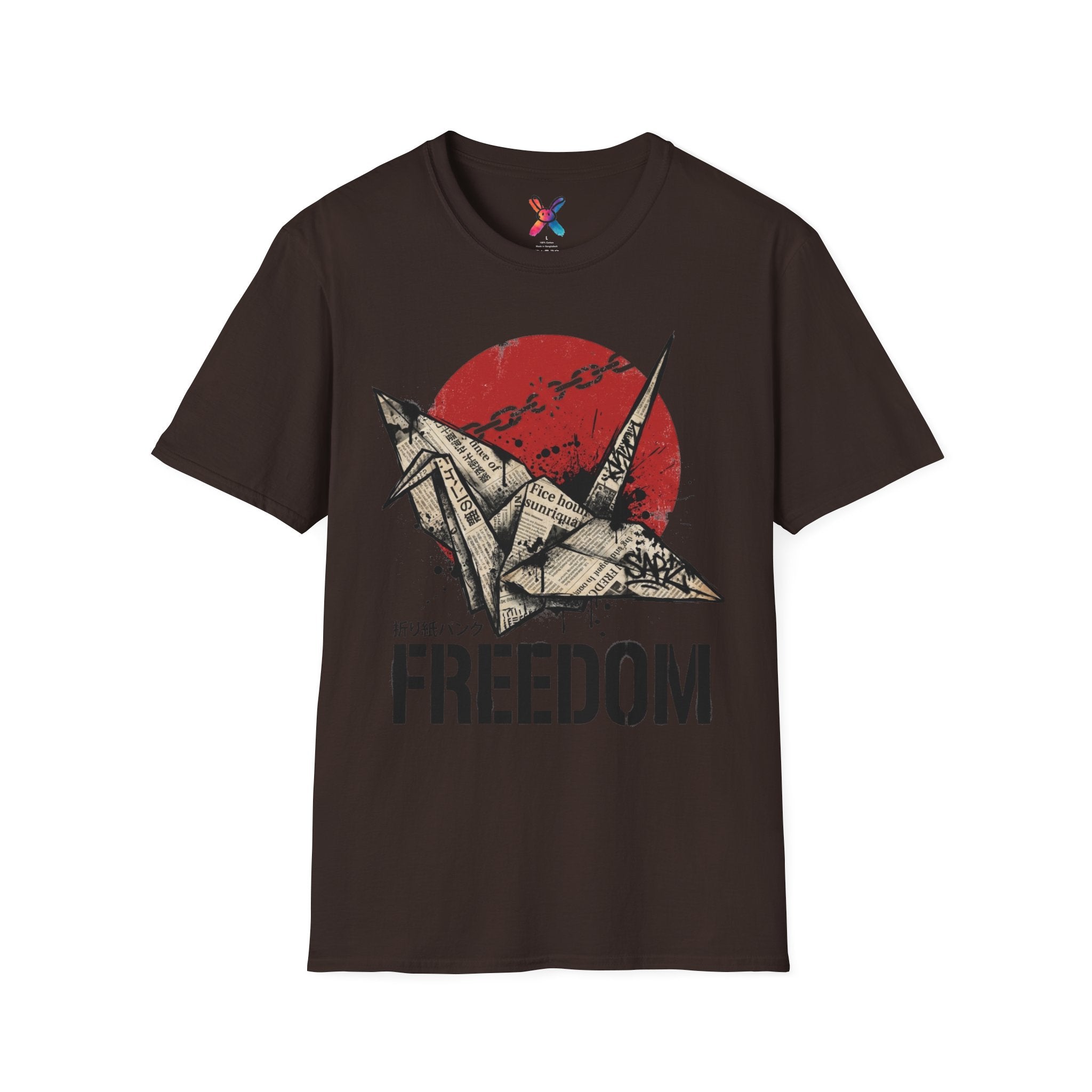 Origami Punk T-Shirt — Freedom Graphic Tee