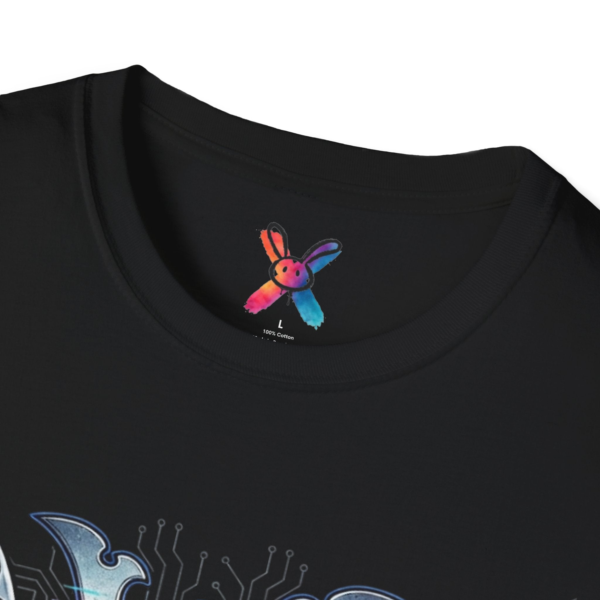 Cyber Ronin T-Shirt — Futuristic Samurai Graphic Tee