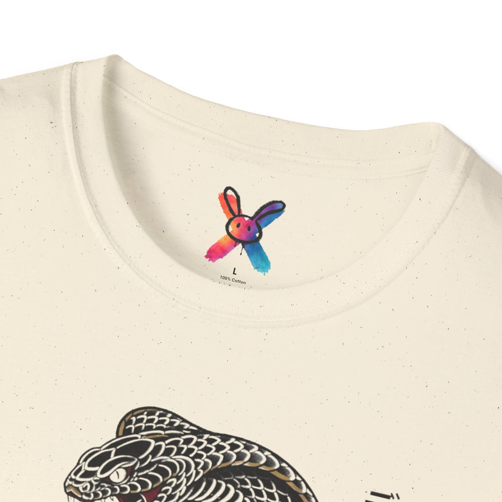 Venom Code T-Shirt — Glitch Cobra Graphic Tee