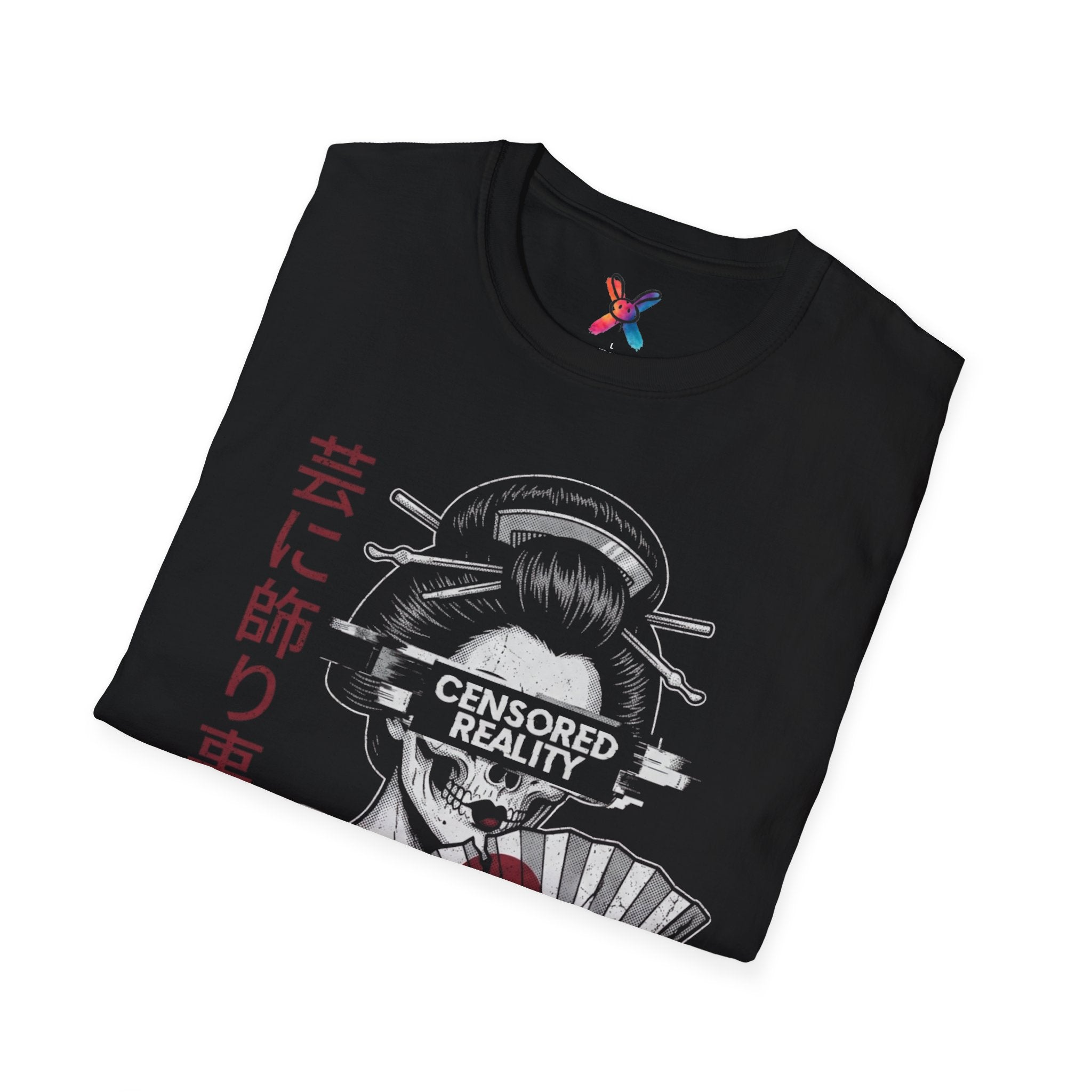 Censored Reality T-Shirt — Undead Geisha Graphic Tee