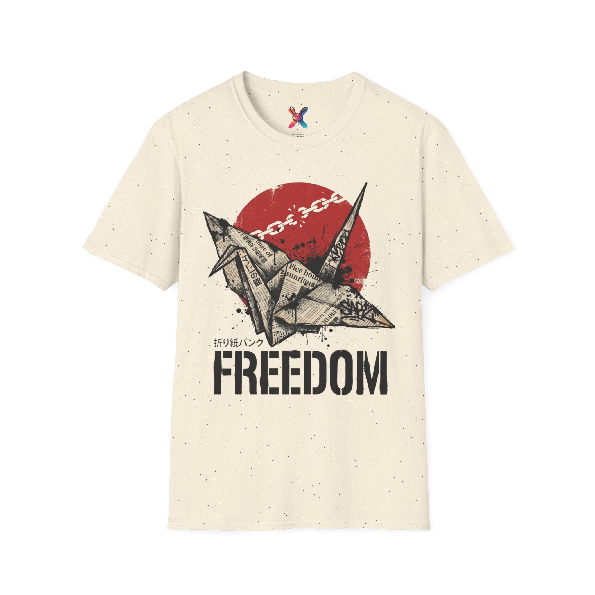 Origami Punk T-Shirt — Freedom Graphic Tee