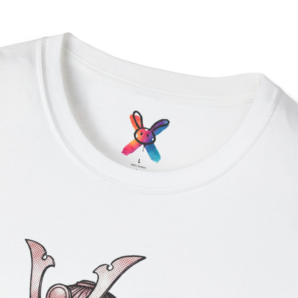 Project Bushido T-Shirt — Mecha Samurai Blueprint Tee