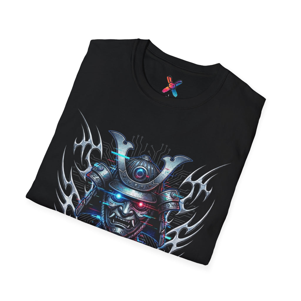Cyber Ronin T-Shirt — Futuristic Samurai Graphic Tee