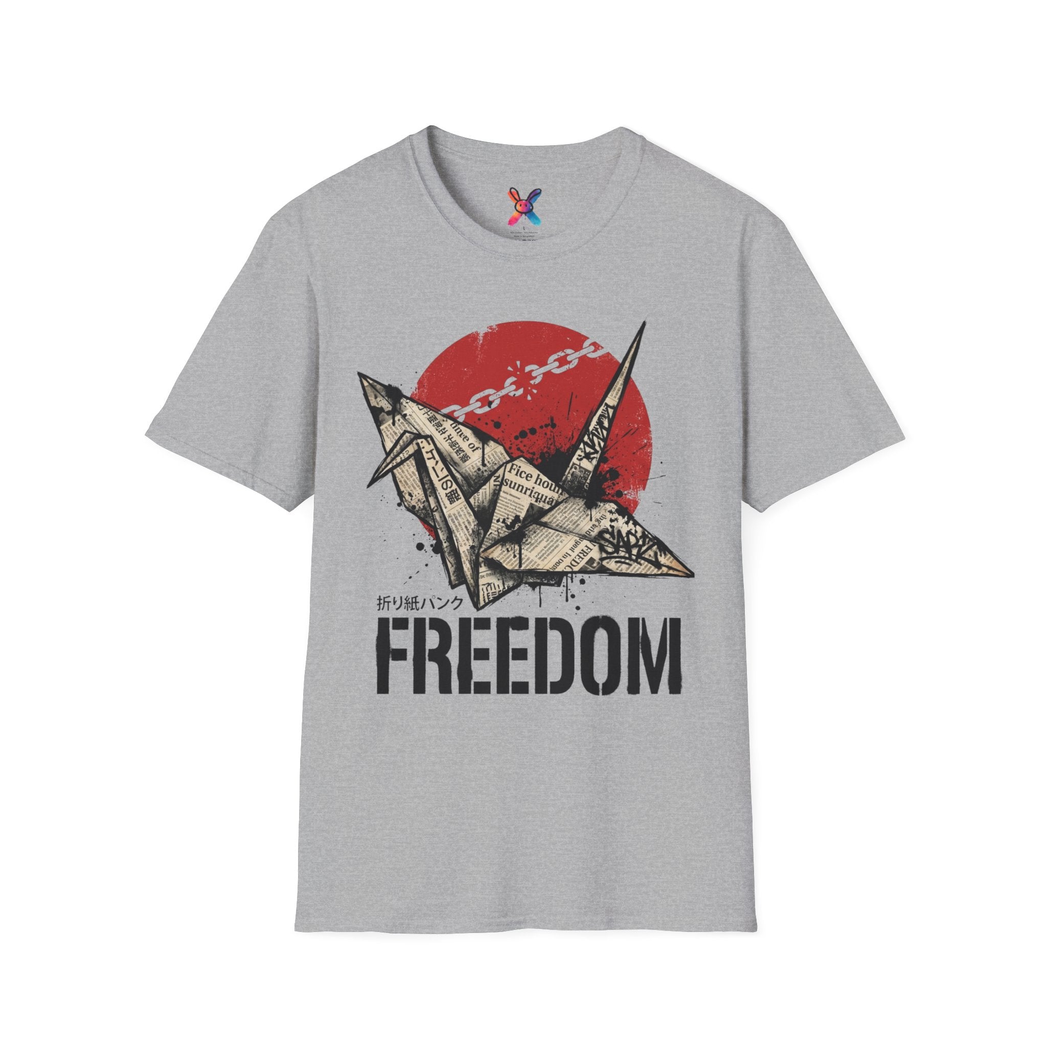 Origami Punk T-Shirt — Freedom Graphic Tee