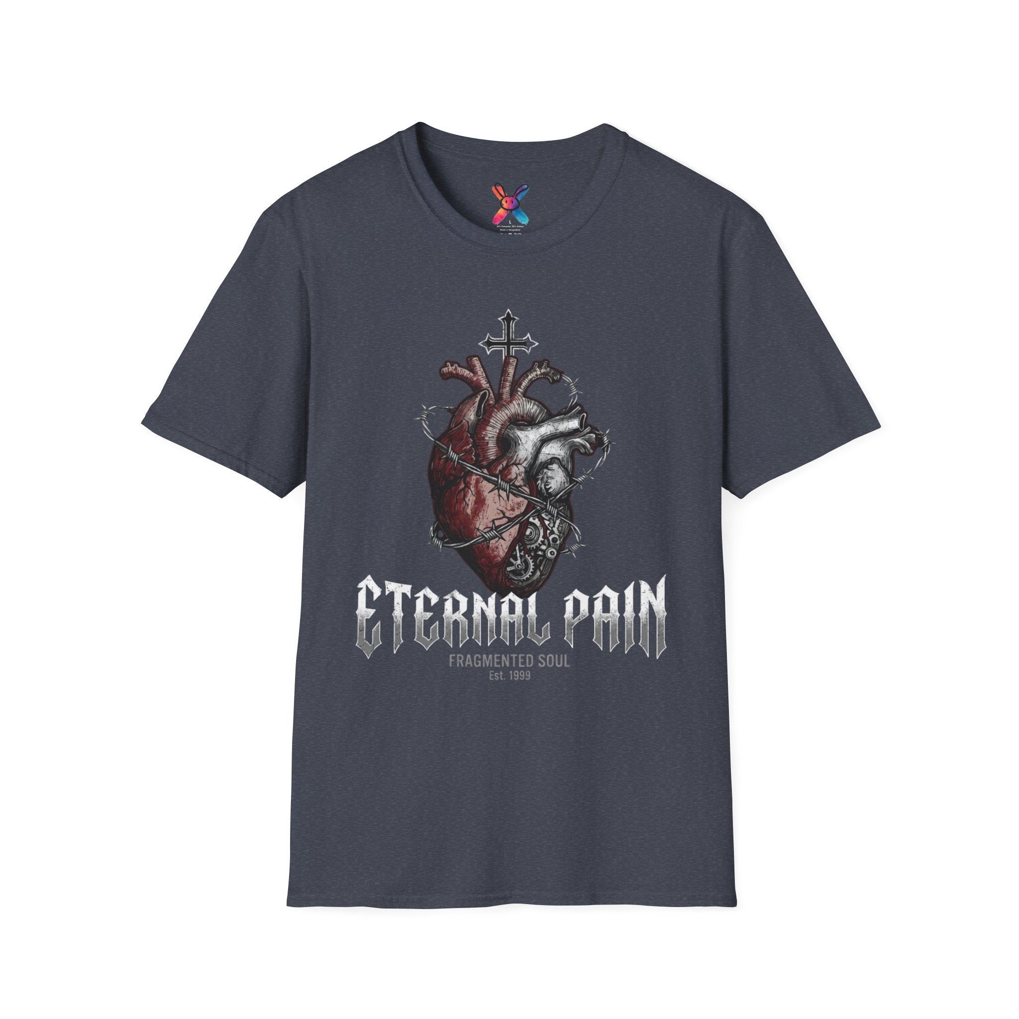 Eternal Pain T-Shirt — Steampunk Heart Graphic Tee