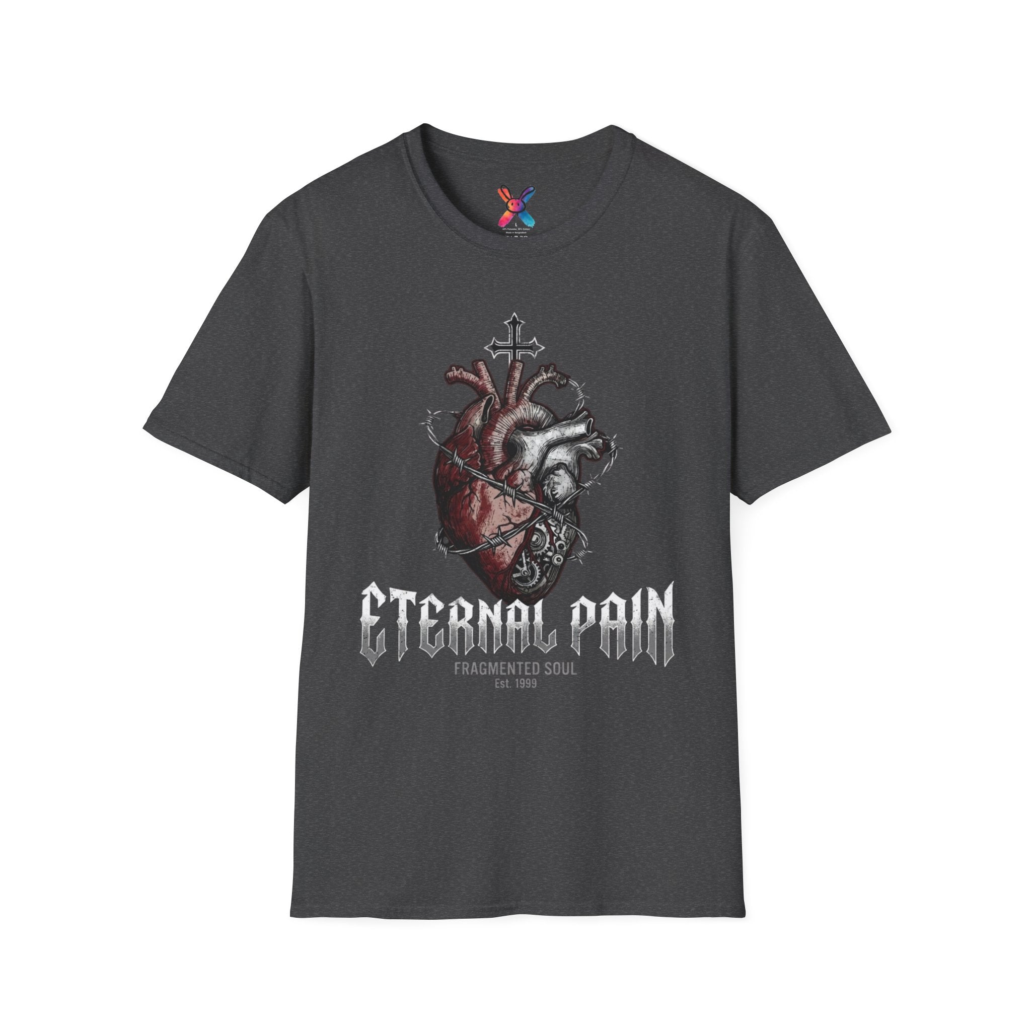 Eternal Pain T-Shirt — Steampunk Heart Graphic Tee