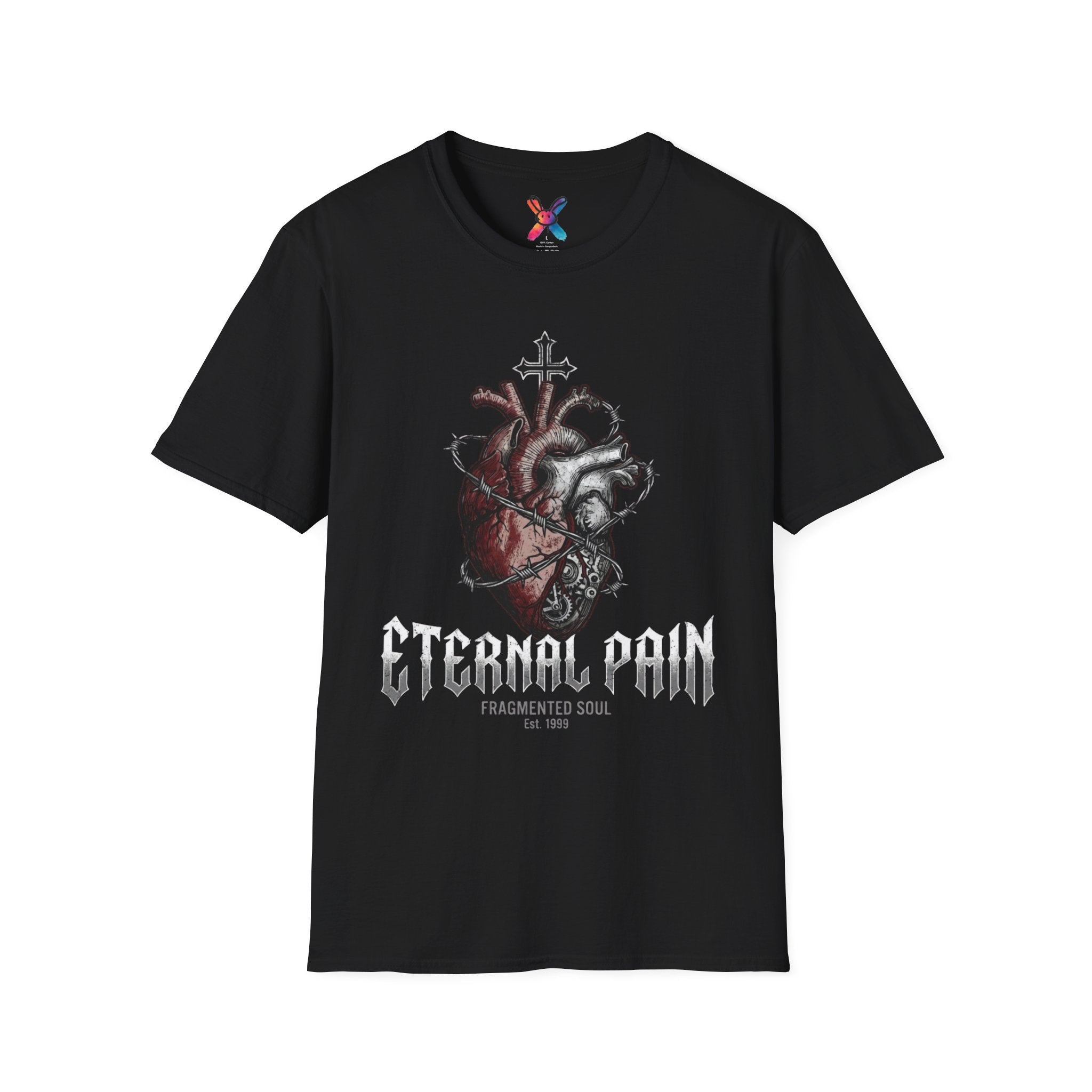 Eternal Pain T-Shirt — Steampunk Heart Graphic Tee