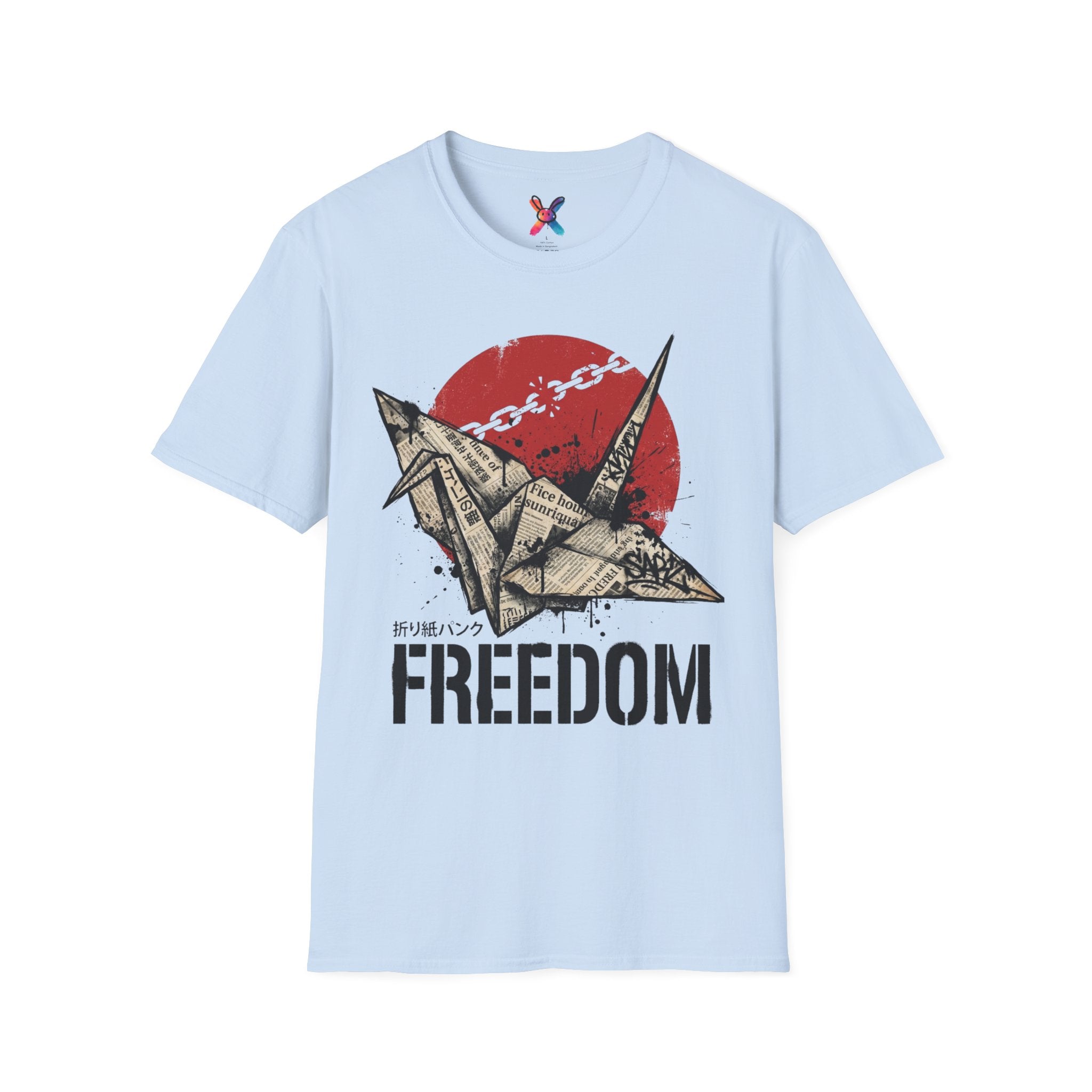 Origami Punk T-Shirt — Freedom Graphic Tee