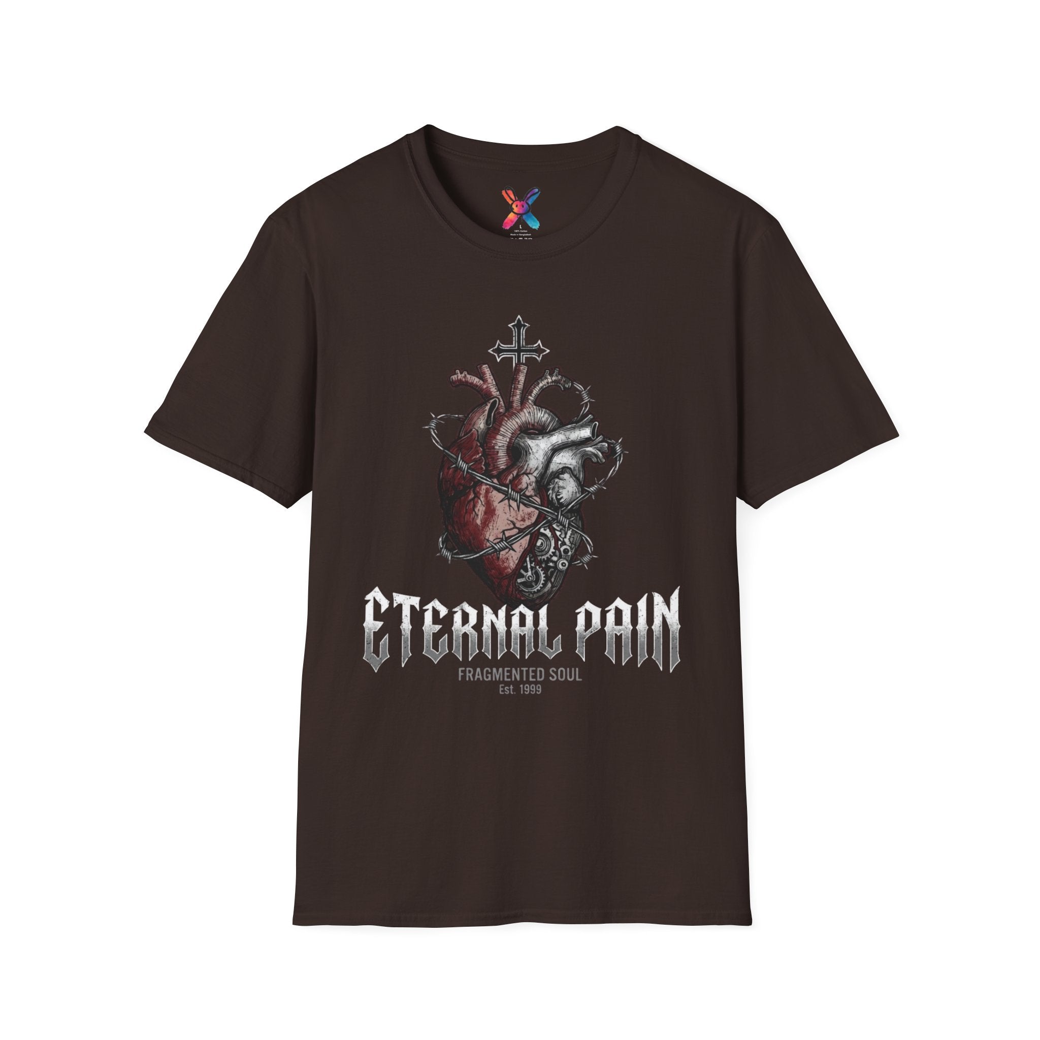 Eternal Pain T-Shirt — Steampunk Heart Graphic Tee