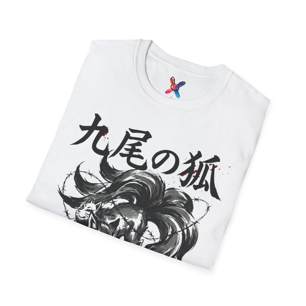 Urban Spirit T-Shirt — Barbed Wire Kitsune Graphic Tee